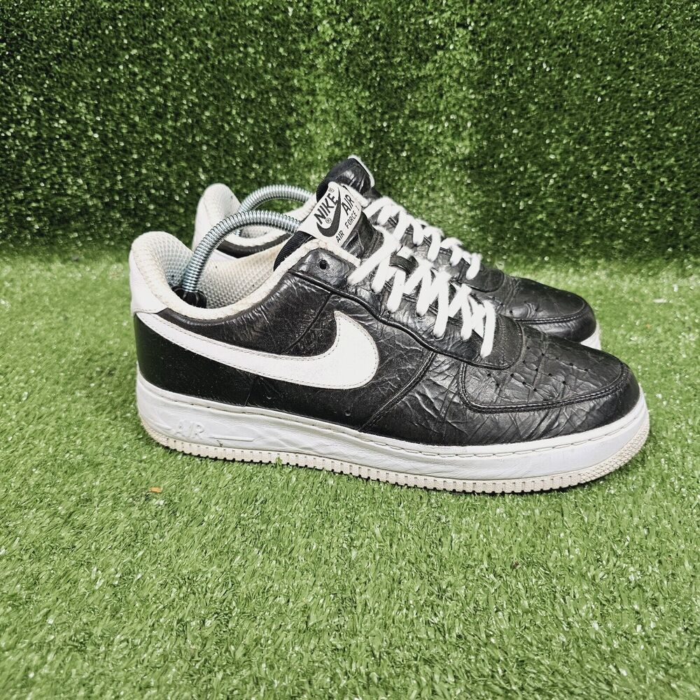 Nike Air Force 1 Low Supreme Insideout Slam‎ Jam Black 318931 011 Mens Size 9.5